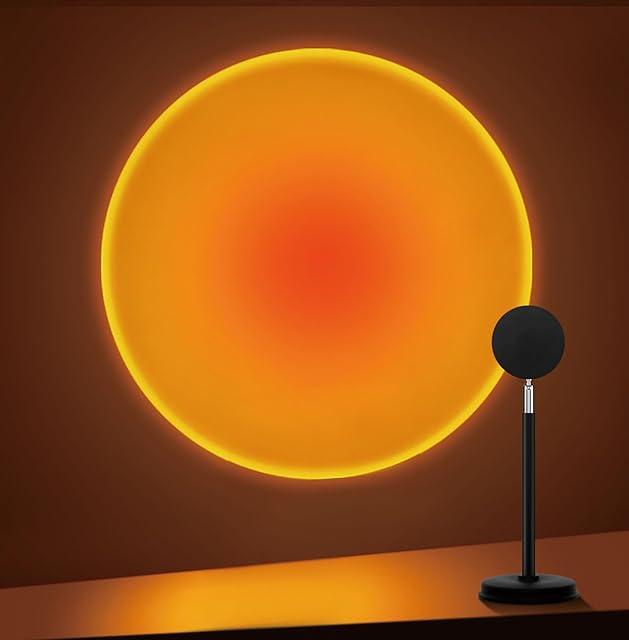 Sunset Lamp Projector Orange Glow
