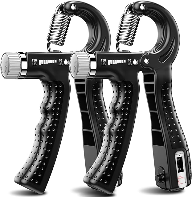 Adjustable Hand Gripper with Counter