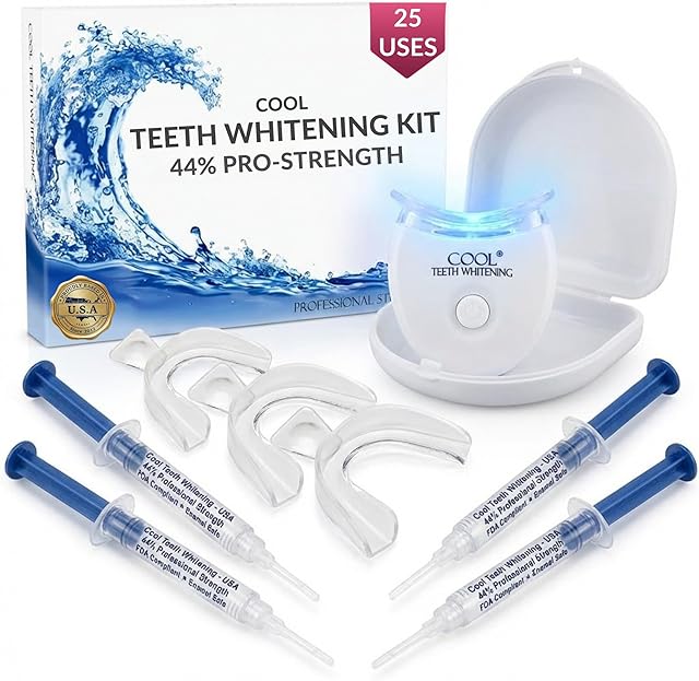 Teeth Whitening Kit with LED Light